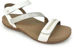 Aetrex Gabby Orthopedic Leather Arch Support Quarter Strappy Sandals for Women