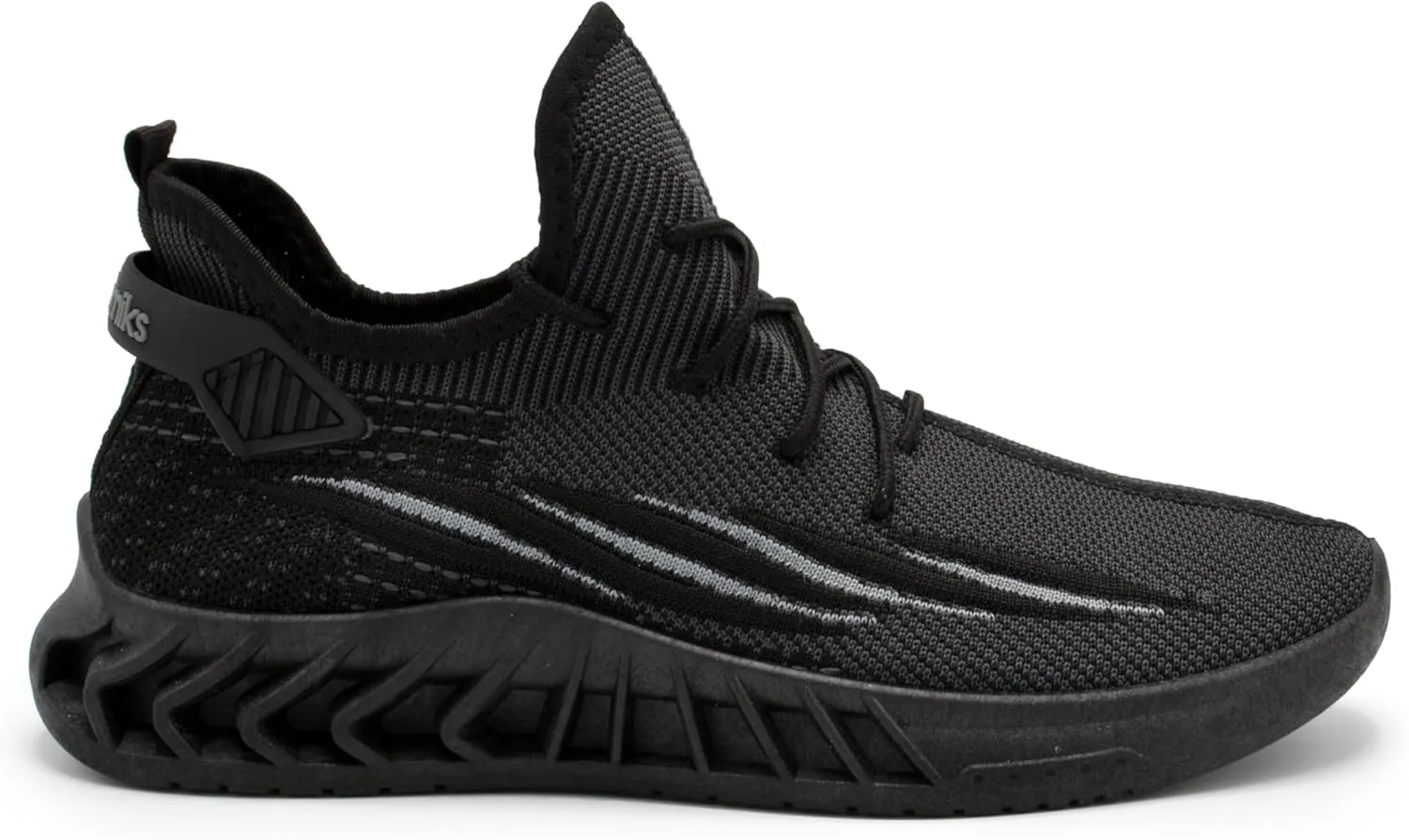 AKADEMIKS Men's Fit Knit Jogger Sneakers, Breathable Running Shoes for Athletic and Casual Wear