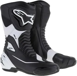 Alpinestars SMX-S Motorcycle Boots, CE-Certified Sport Riding Footwear, Lightweight & Durable Protective Gear