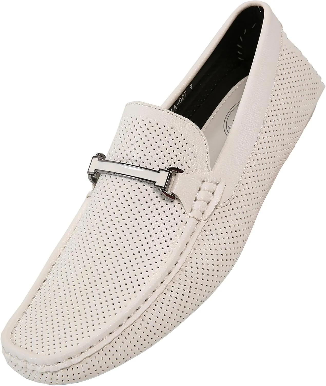Amali Cola - Driving Moccasins for Men – Mens Slip On Loafers, Moccasins, Slip-on Dress Shoes - Driving Loafers with Matching Color Bit