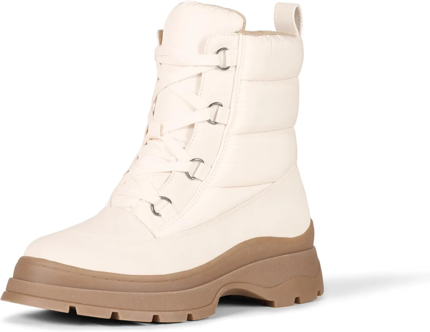 Amazon Essentials Women's Lace Up Puffer Boot