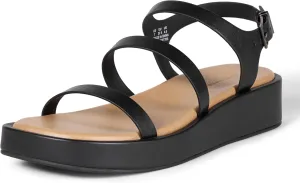Amazon Essentials Women's Strappy Flatform Sandals