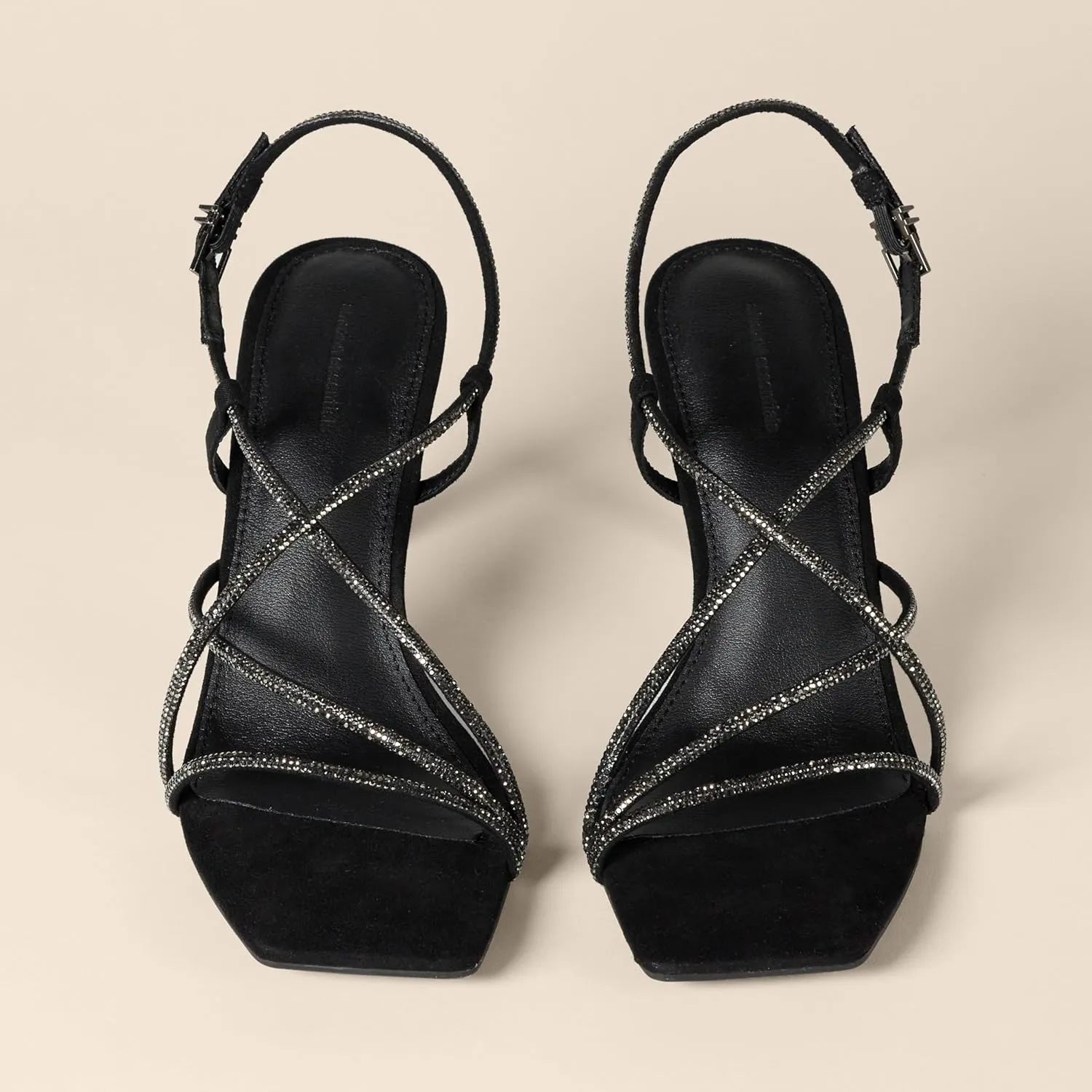 Amazon Essentials Women's Strappy Stiletto Heel Sandals