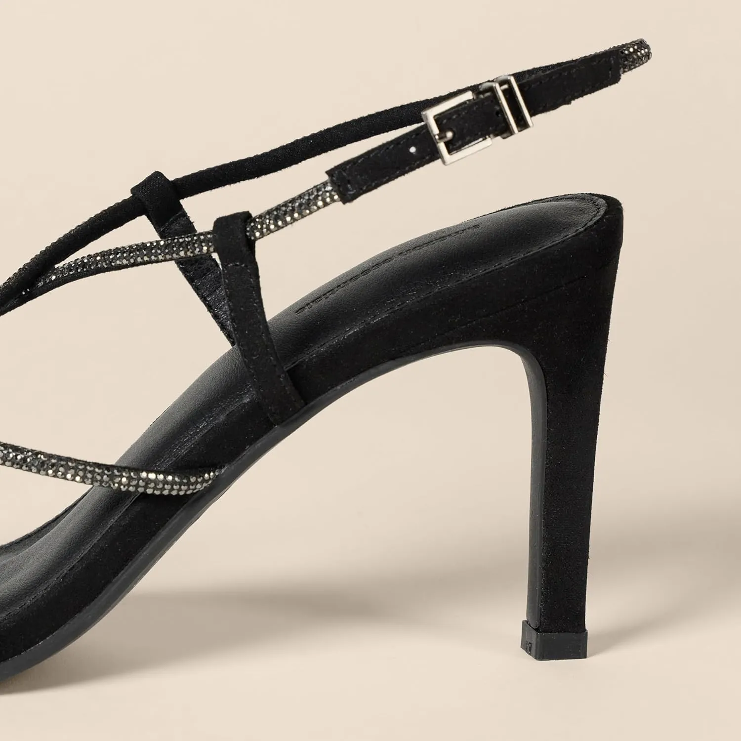Amazon Essentials Women's Strappy Stiletto Heel Sandals