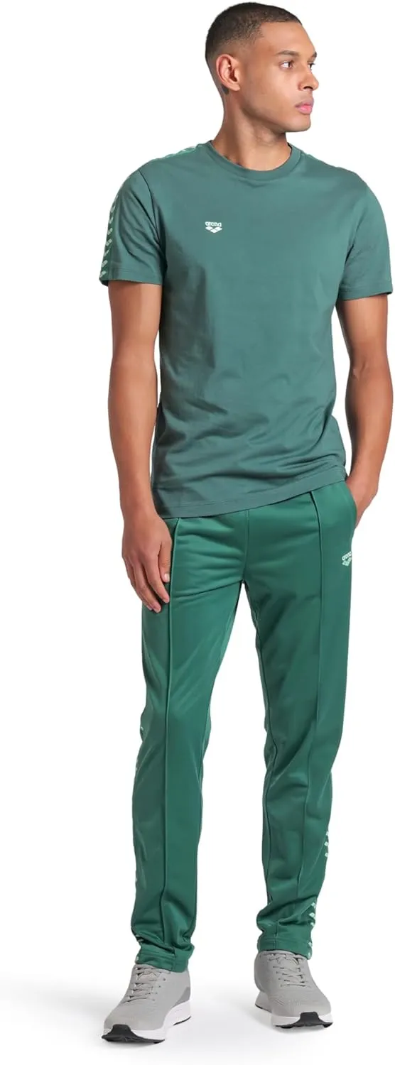 ARENA Men's Team T-Shirt 100% Cotton Slim Fit Short Sleeve Casual Athletic Wear