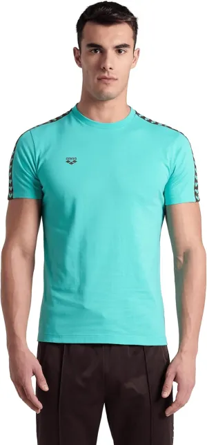 ARENA Men's Team T-Shirt 100% Cotton Slim Fit Short Sleeve Casual Athletic Wear