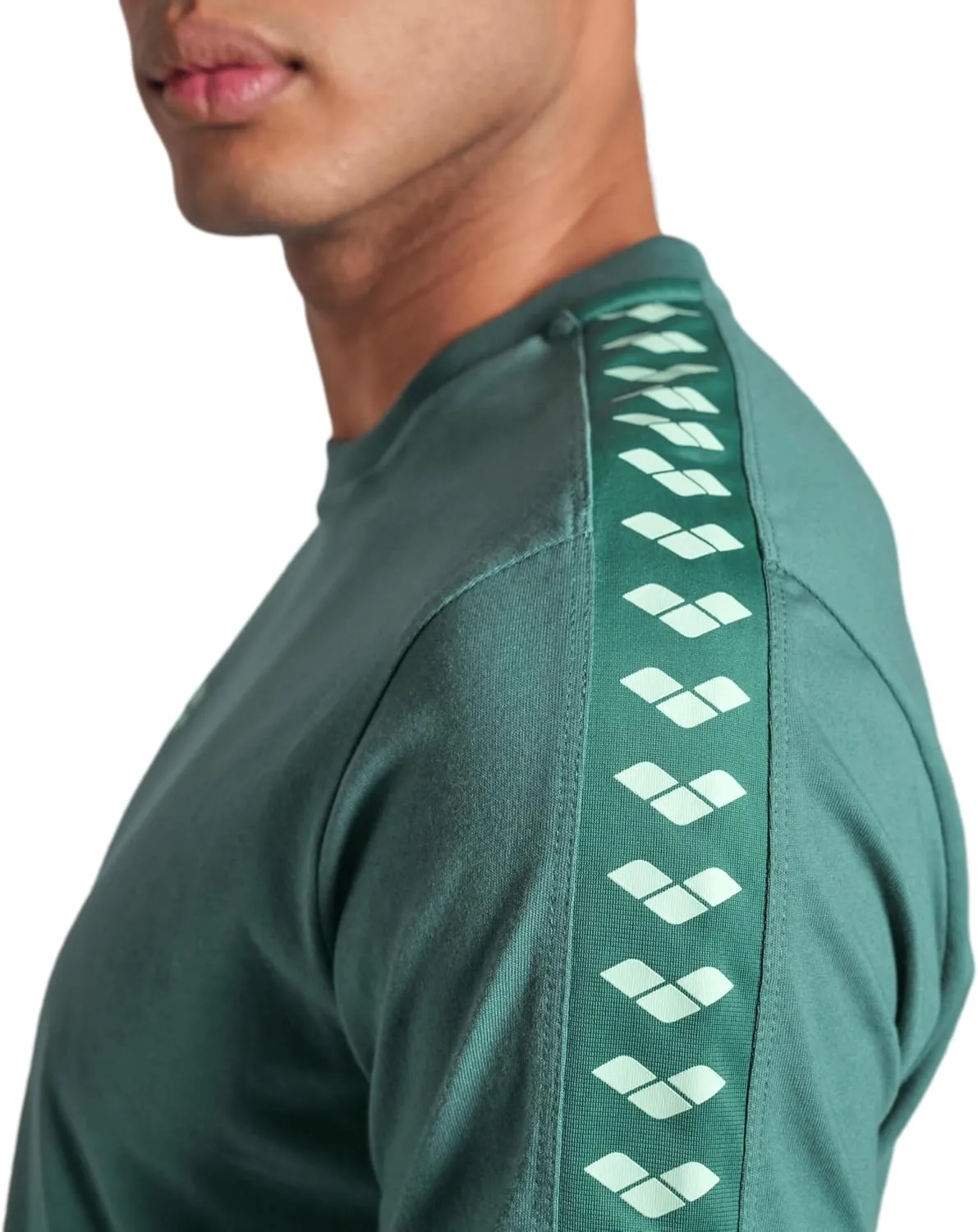 ARENA Men's Team T-Shirt 100% Cotton Slim Fit Short Sleeve Casual Athletic Wear