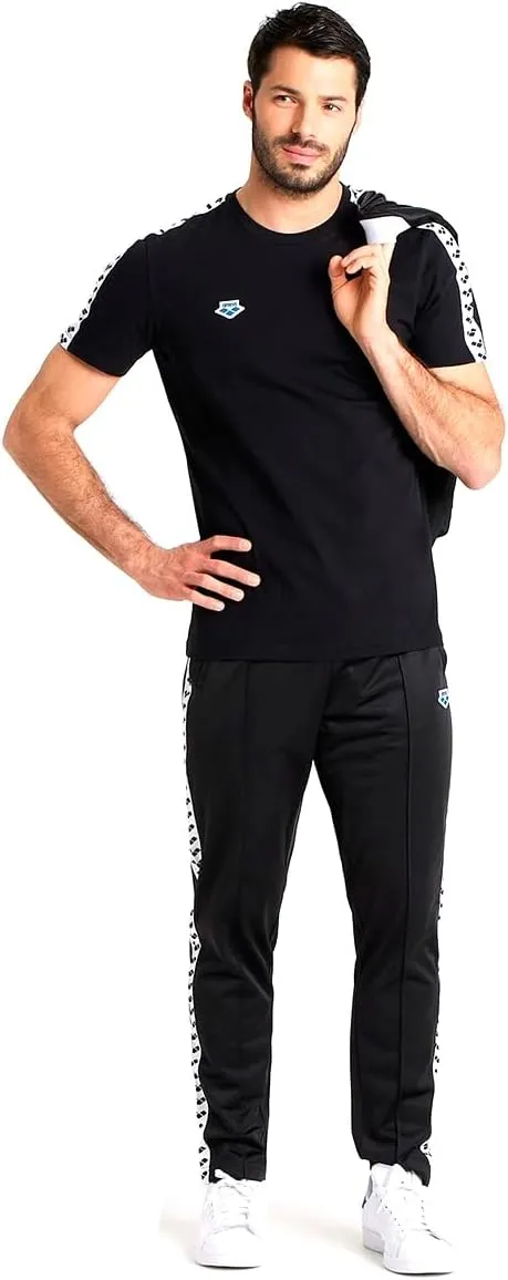 ARENA Men's Team T-Shirt 100% Cotton Slim Fit Short Sleeve Casual Athletic Wear