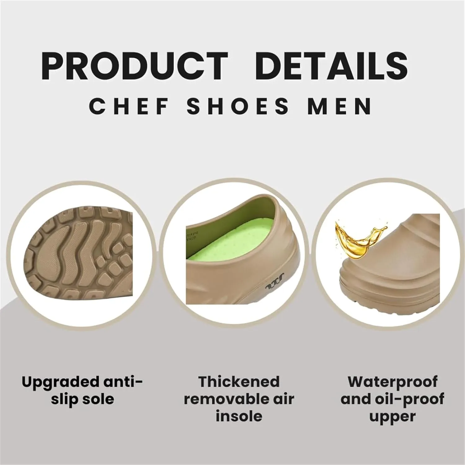 Armadillo Clogs for Men & Women Non Slip Work Shoes Safety Kitchen Chef Shoe Waterproof Wide Width Sneakers Comfortable Garden Shoes Slip-On Outdoor Beach Footwear Arch Support Nursing Slippers