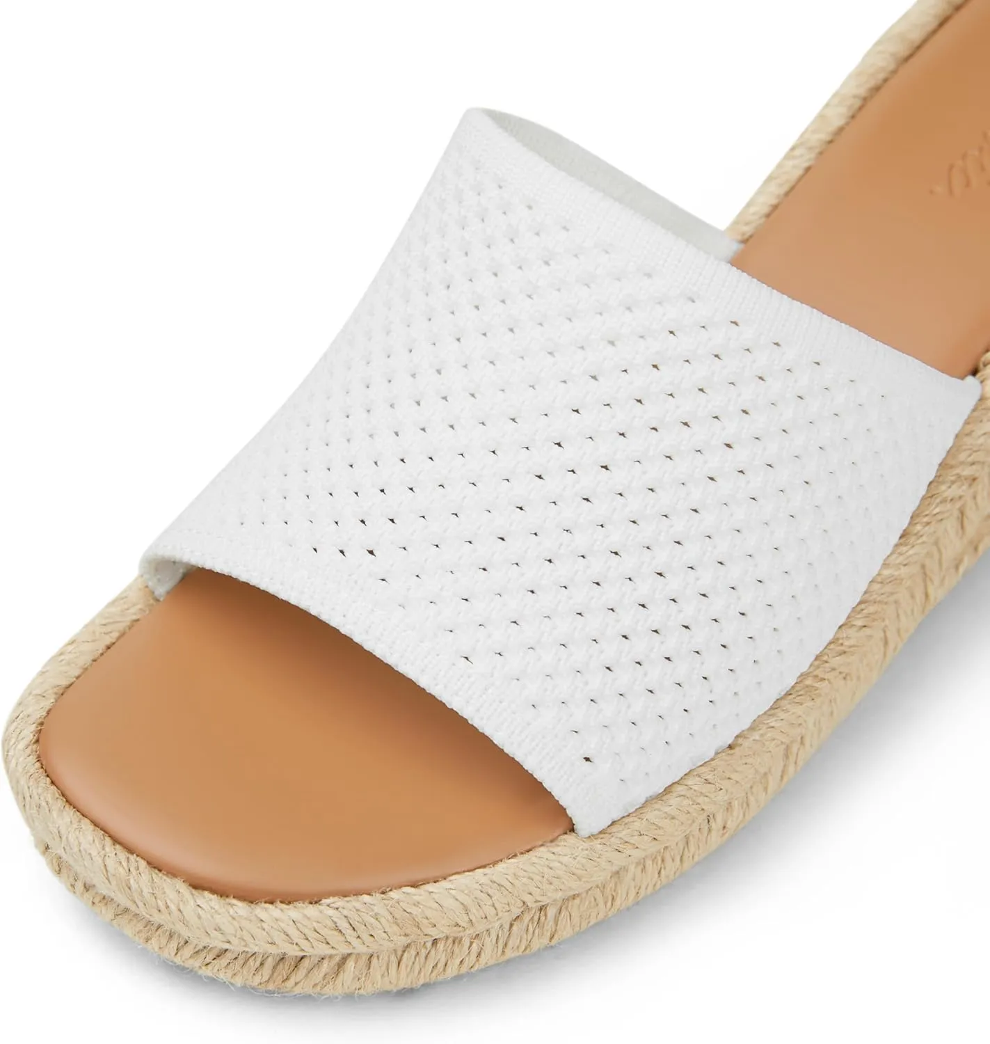 Arromic Women's Espadrilles Wedge Platform Sandals Comfortable Slip On Slides for Women Summer Beach Casual Outdoor Dress Heels Shoes