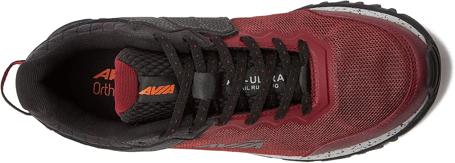 Avia Ultra Men’s Trail Running Shoes, Lightweight Breathable Mesh Sneakers for Men