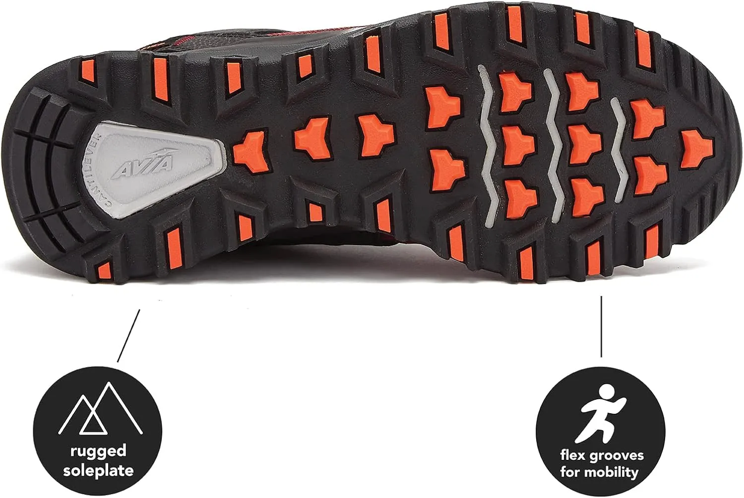 Avia Ultra Men’s Trail Running Shoes, Lightweight Breathable Mesh Sneakers for Men