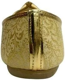 Back Open Men's Punjabi Jutti Handcrafted Traditional Ethnic Indian Footwear Comfortable & Stylish Mules Slip-On for Weddings & Casual Wear