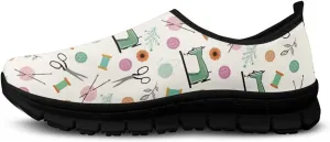 Binienty Vintage Art Loafers Women Low Cut Casual Shoes Slip On Walking Sneakers Pull-On Loafer Flats