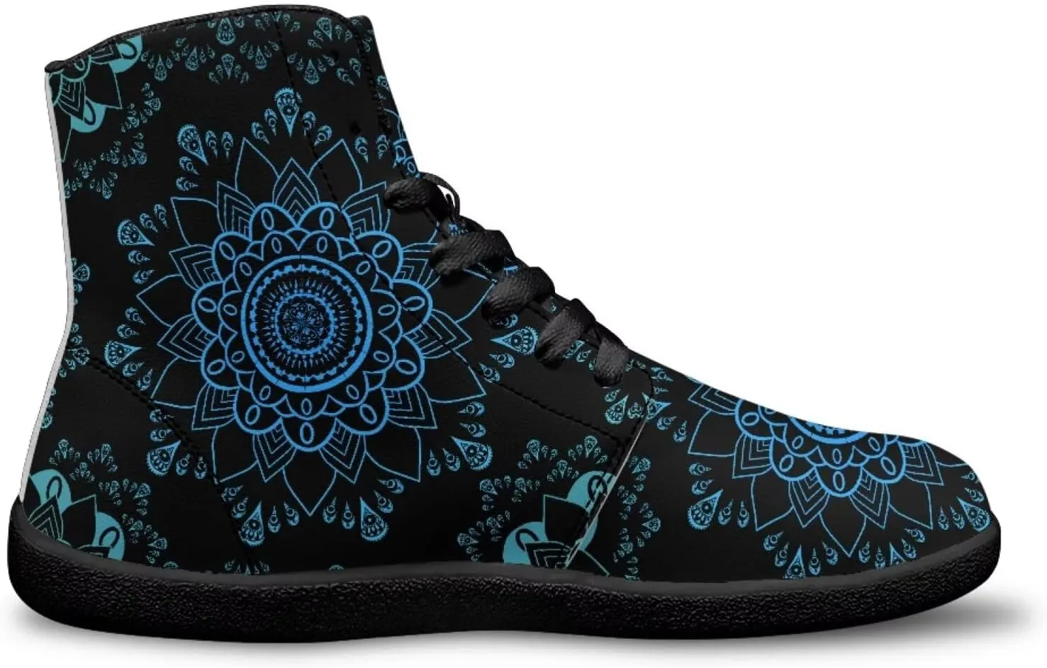 Binienty Zero Drop Sole Barefoot Men's Women's PU Leather Flat Minimalist Barefoot Sneakers Athletic Shoes Waterproof
