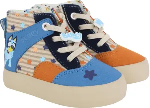 Bluey Toddler Kids Hightop Sneakers in Sizes 5-10