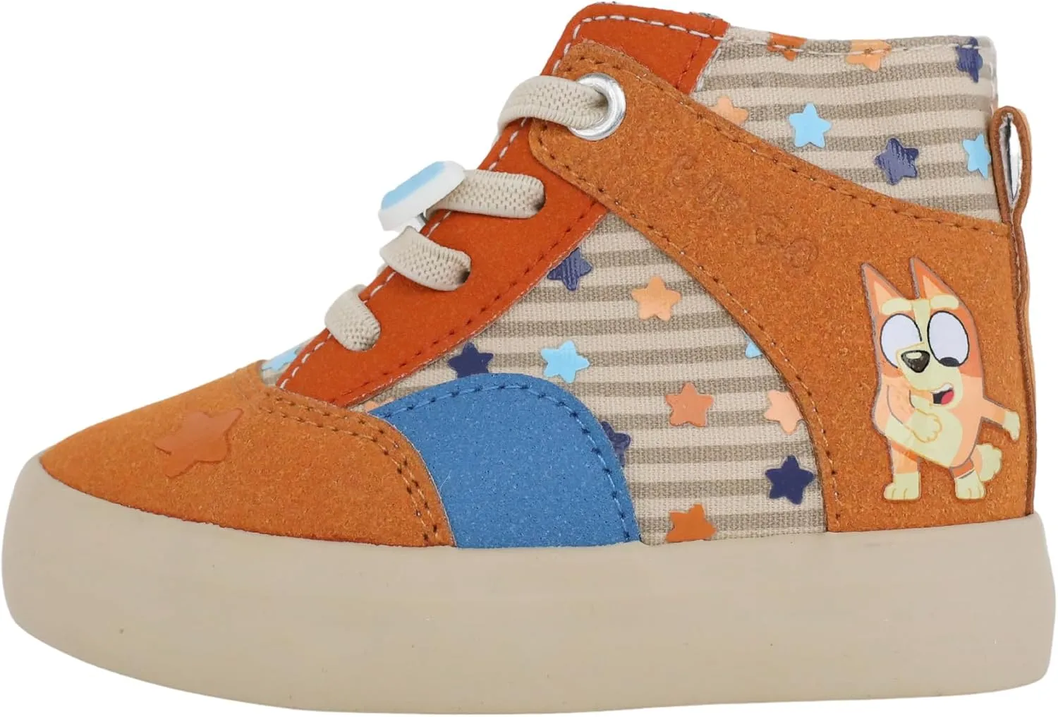 Bluey Toddler Kids Hightop Sneakers in Sizes 5-10