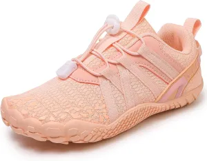 Boys Girls Barefoot Shoes Kids Toddler Wide Toe Box Minimalist Zero Drop Water Shoes Footwear Athletic Sneakers for Wrestling Hiking Camping Skateboard Climbing Running Training Sport Light Breathable