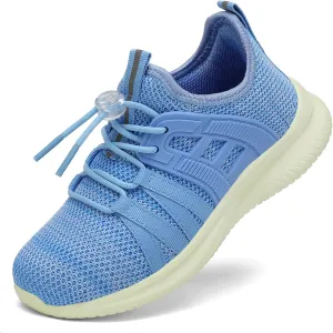 Boys Girls Sneakers Lightweight Kids Tennis Shoes Breathable Running Shoes Comfortable Toddler/Little Kid/Big Kid