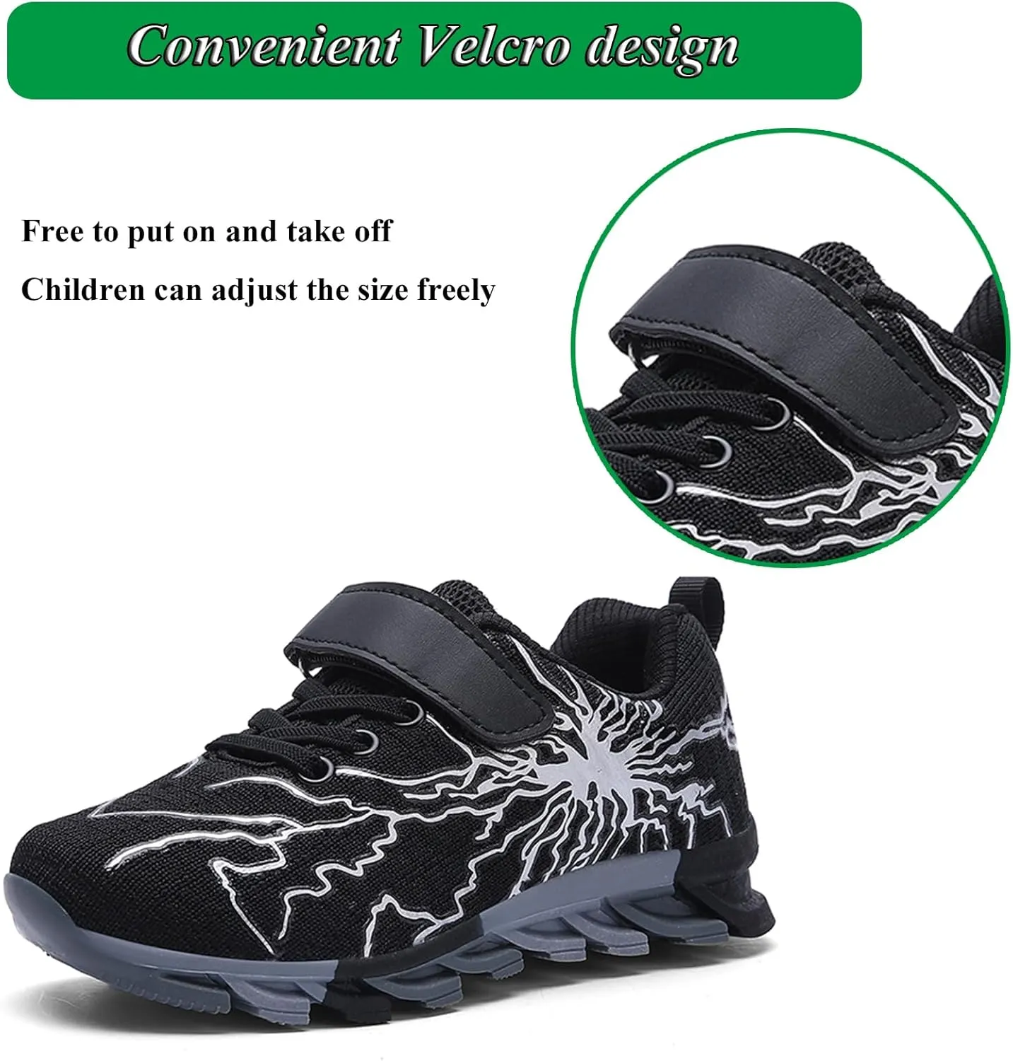 Boys Girls Sneakers Mesh Breathable Fashion Primary School Students Athletic Casual Rubber Sole Kids Running Shoes