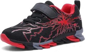Boys Girls Sneakers Mesh Breathable Fashion Primary School Students Athletic Casual Rubber Sole Kids Running Shoes