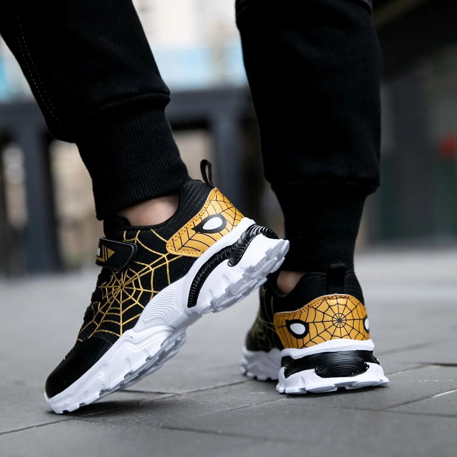 Boys' Running Shoes for Kids Sneakers Lightweight Girls Athletic Shoes Breathable Tennis Sport Fitness & Cross Training