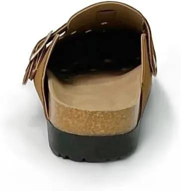 Breathable Women’s Clogs Ventilated Hollow Design Mules with Soft Cork Footbed and Arch Support