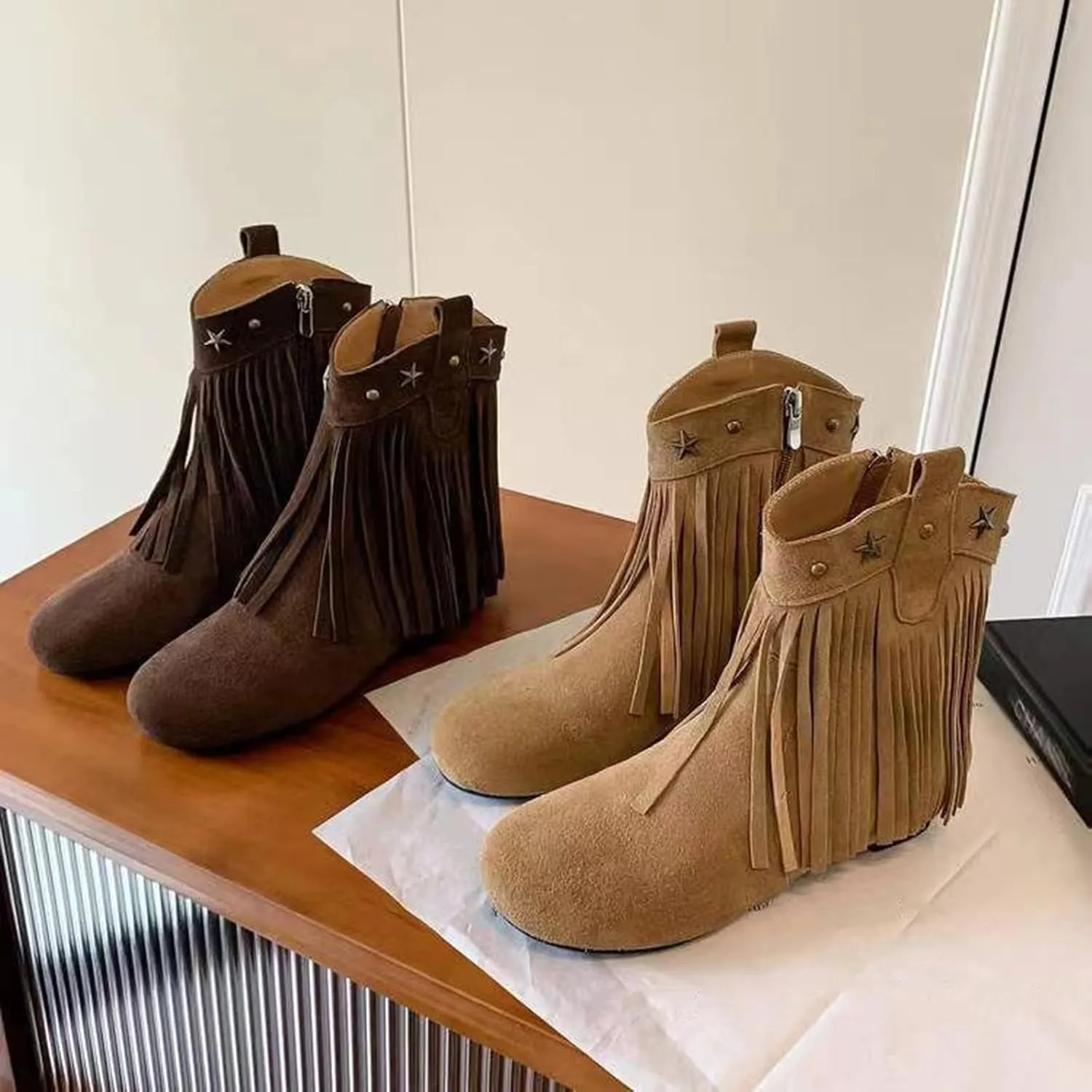 Brown Ankle Boots Cowboy Boots for Women Wide Cowboys Boots for Women Madden Girl Cody Bootie Ankle Boots for Women with Heel Comfort Women's Wide Width Black Booties