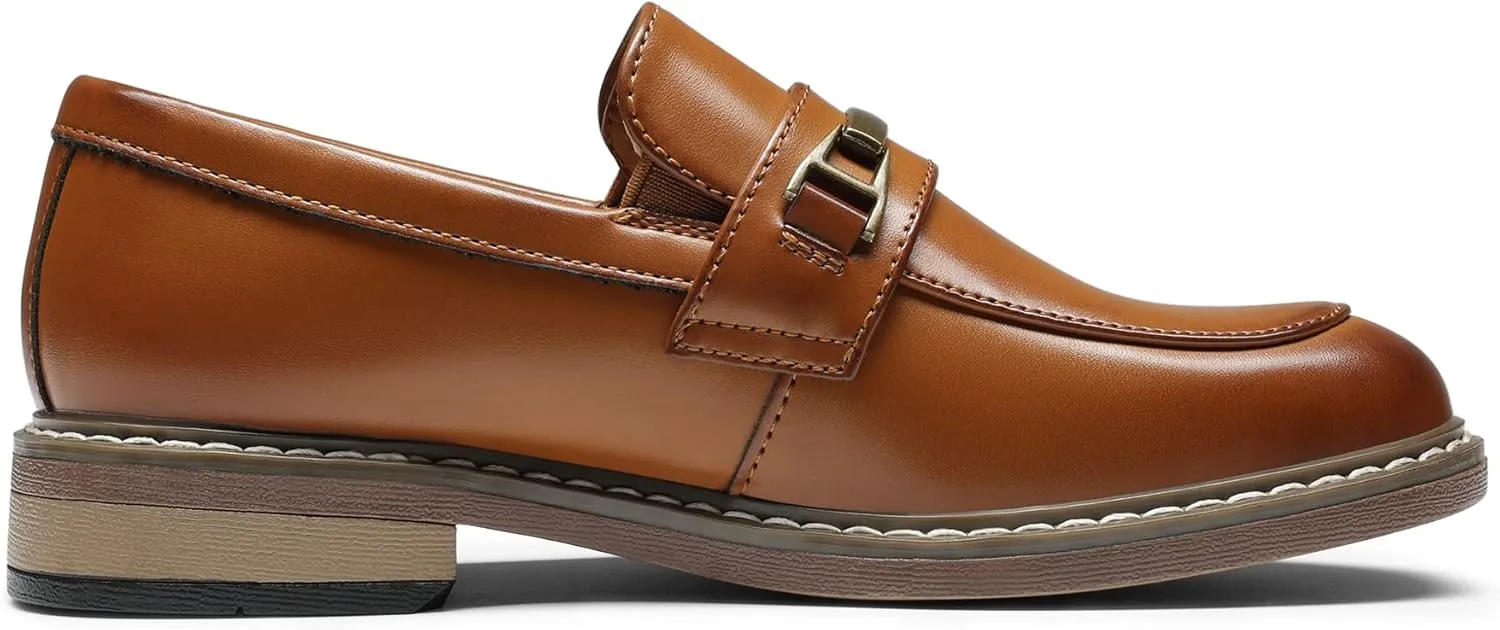 Bruno Marc Boys Dress Slip-on Penny Loafer(Toddler/Little Kid/Big Kid)