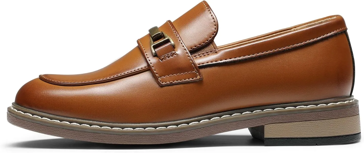 Bruno Marc Boys Dress Slip-on Penny Loafer(Toddler/Little Kid/Big Kid)