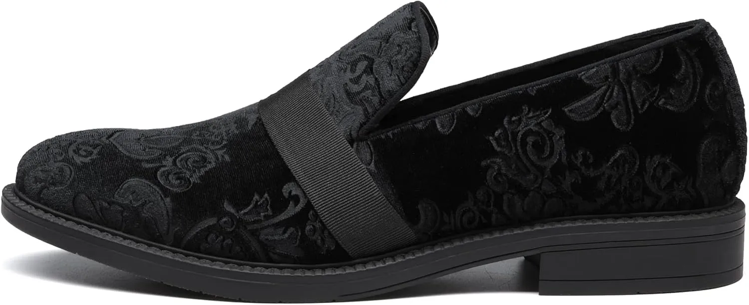 Bruno Marc Men's Dress Tuxedo Shoe Slip-on Classic Patent Leather Loafers