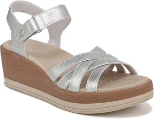 BZees Women's Rhythm Wedge Strappy Sandal