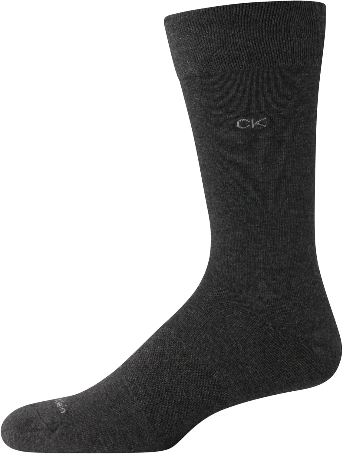 Calvin Klein Men's Crew Socks - 8 Pack Soft Cotton Blend Cushioned and Cuffed Dress Socks for Work & Daily Wear (Size: 7-12)