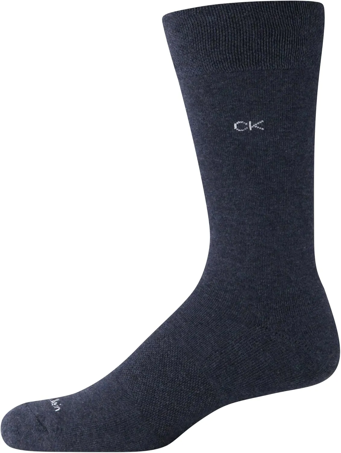 Calvin Klein Men's Crew Socks - 8 Pack Soft Cotton Blend Cushioned and Cuffed Dress Socks for Work & Daily Wear (Size: 7-12)