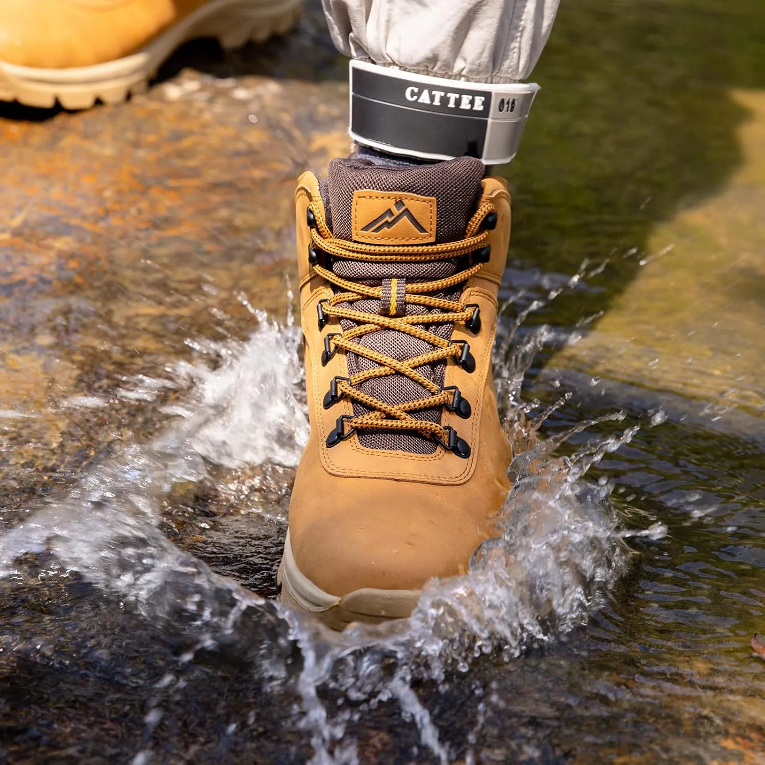 CC-Los Men's DualTrek Waterproof Hiking Boots Work Boots Size 7.5-14