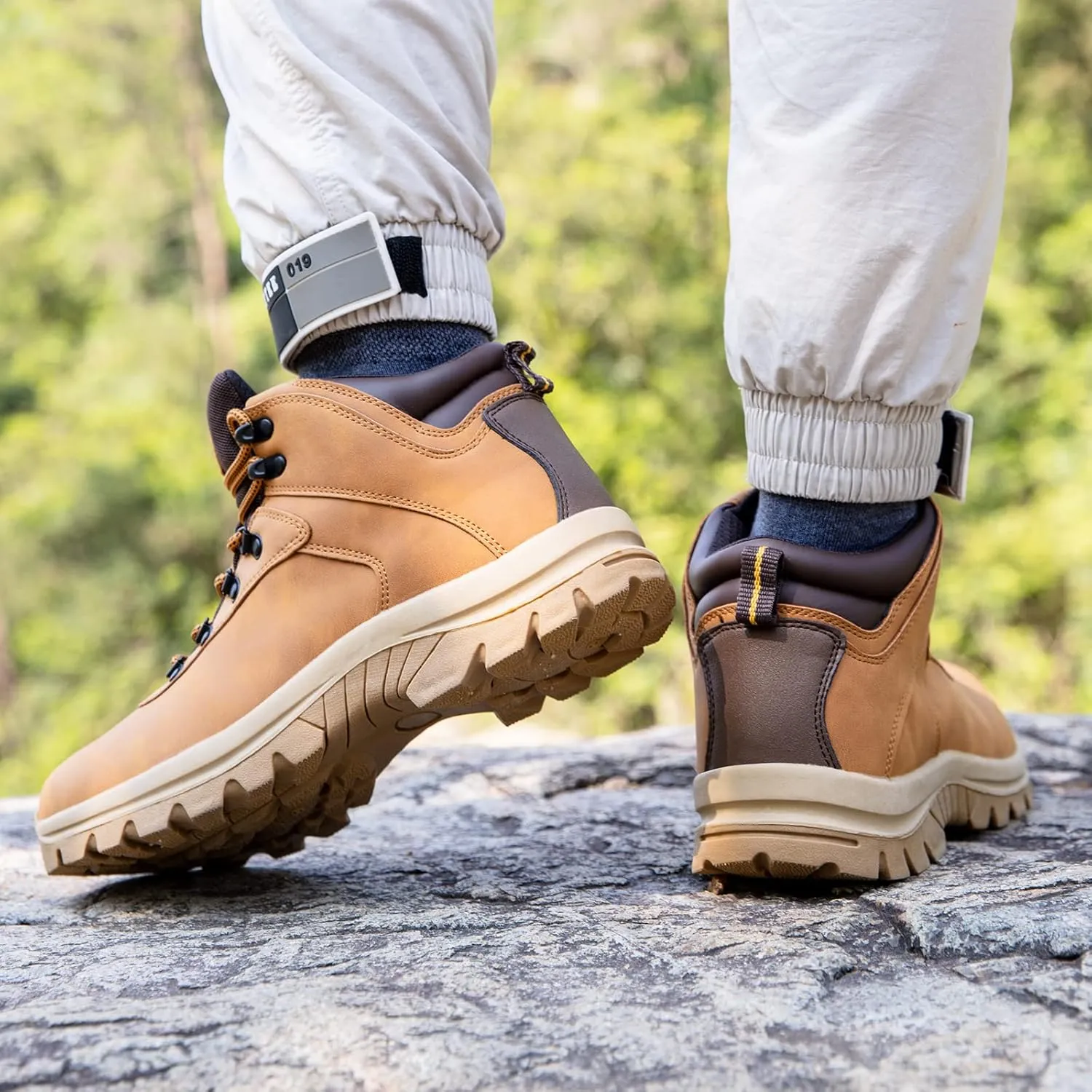 CC-Los Men's DualTrek Waterproof Hiking Boots Work Boots Size 7.5-14