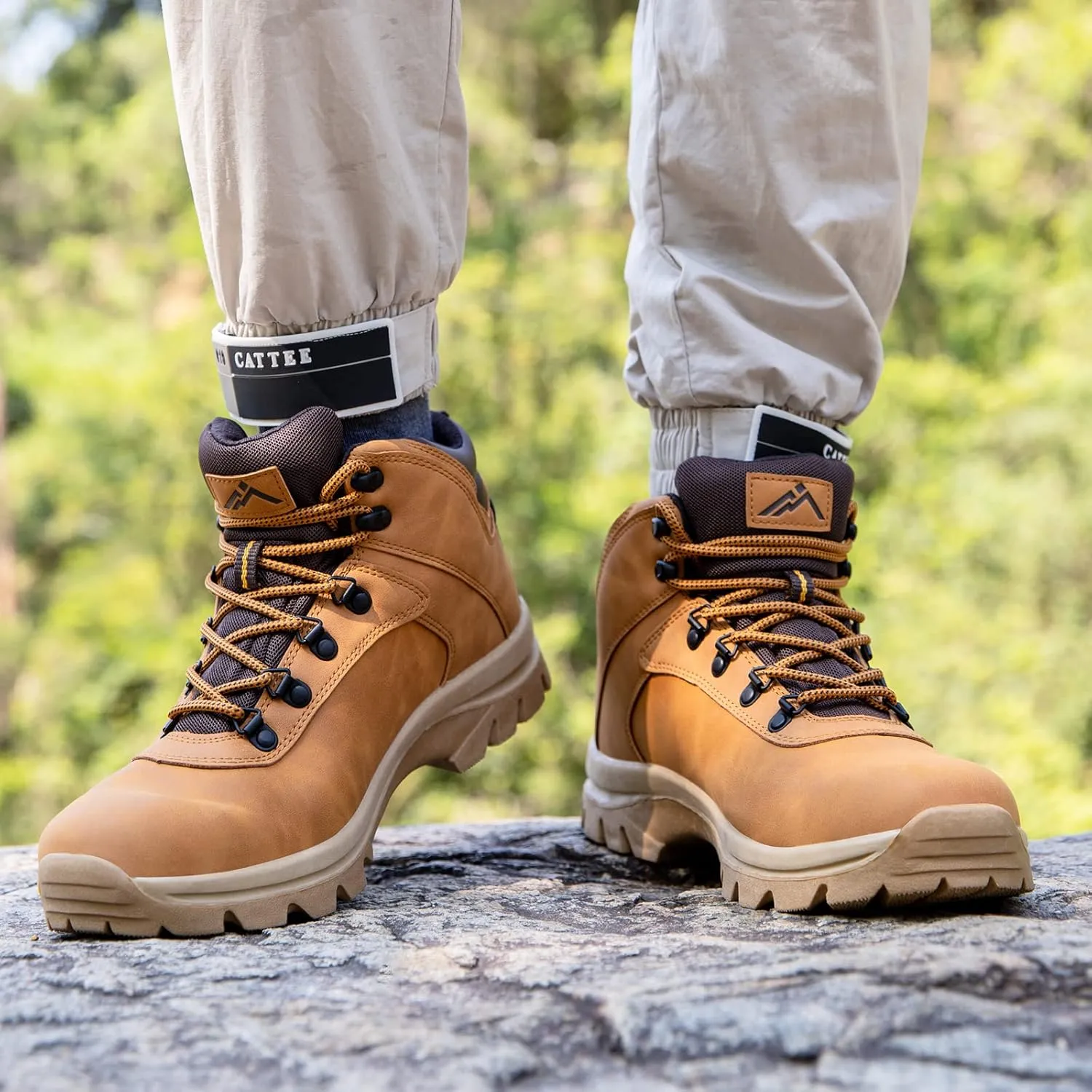 CC-Los Men's DualTrek Waterproof Hiking Boots Work Boots Size 7.5-14