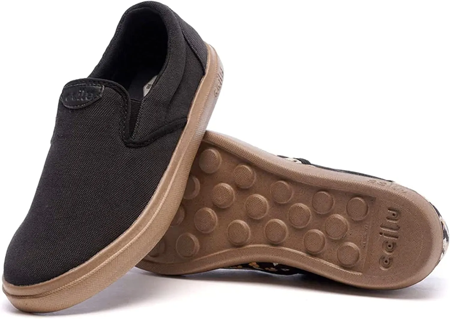Ccilu XpreSole Cody Men's Slip-On Sneakers, Eco-Friendly, Vegan, Lightweight, Waterproof, High Grip, Comfy, Made from Coffee Grounds