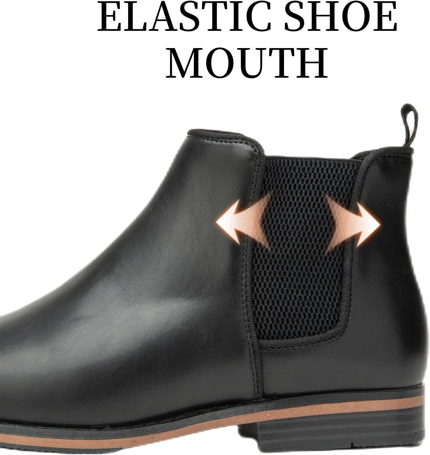 Cestfini Men Chelsea Boots Casual Suede Dress Boots Comfortable Oxfords Ankle Boots for Men