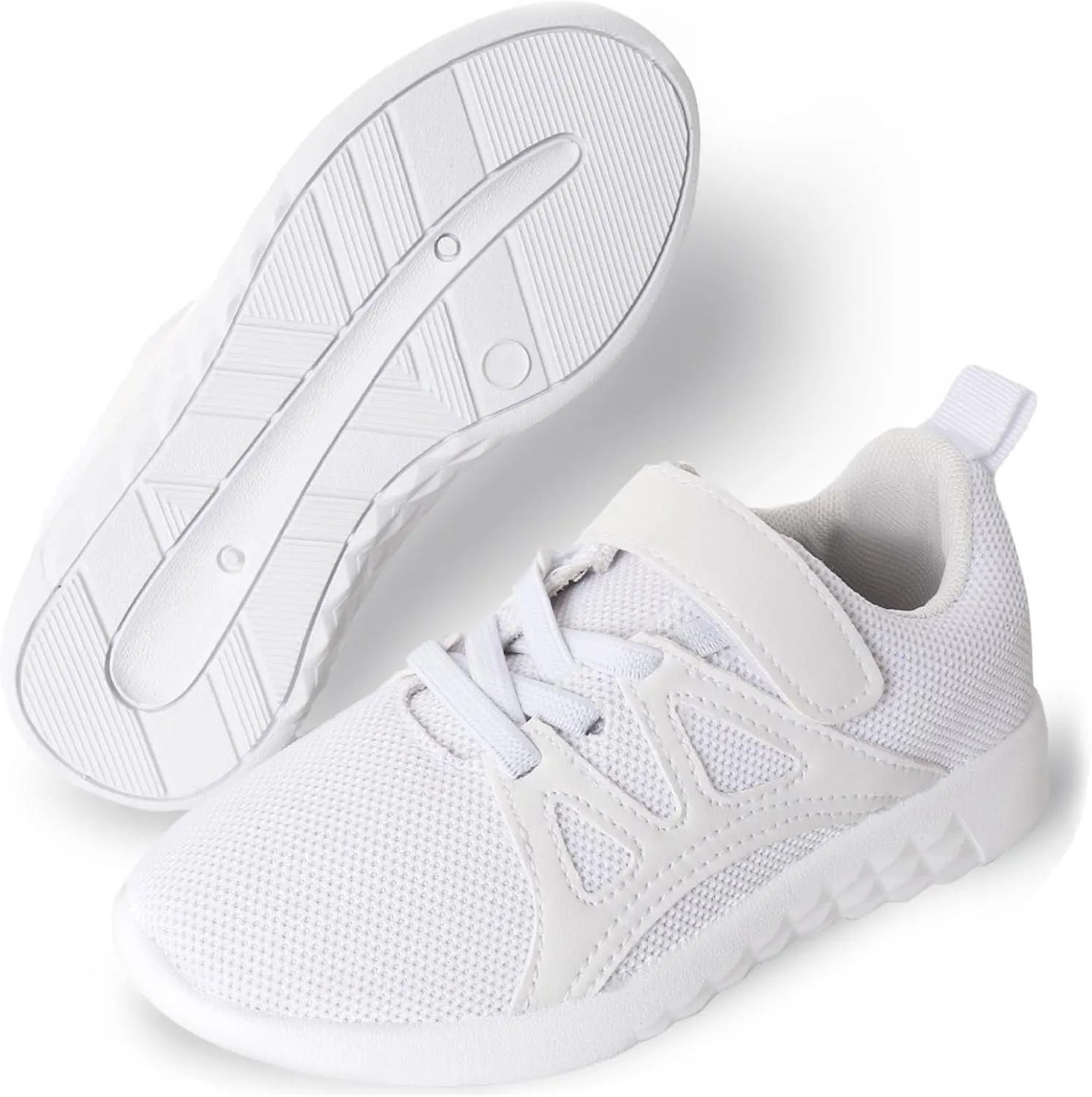 CHIN·MOON Boys Girls Lightweight Running Shoes Kids Tennis Walking Shoes Breathable Sports Sneakers (Little Kid/Big Kid)
