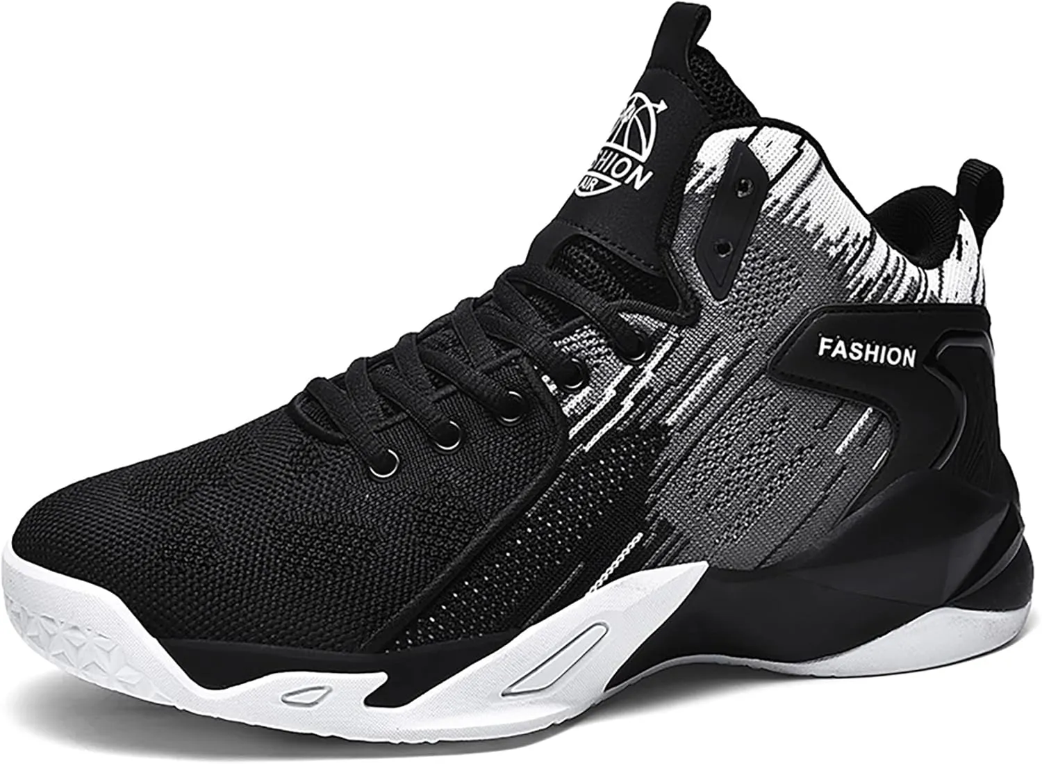 CJSPORX Mens Basketball Shoes Breathable Non Slip Running Fashion Sneakers