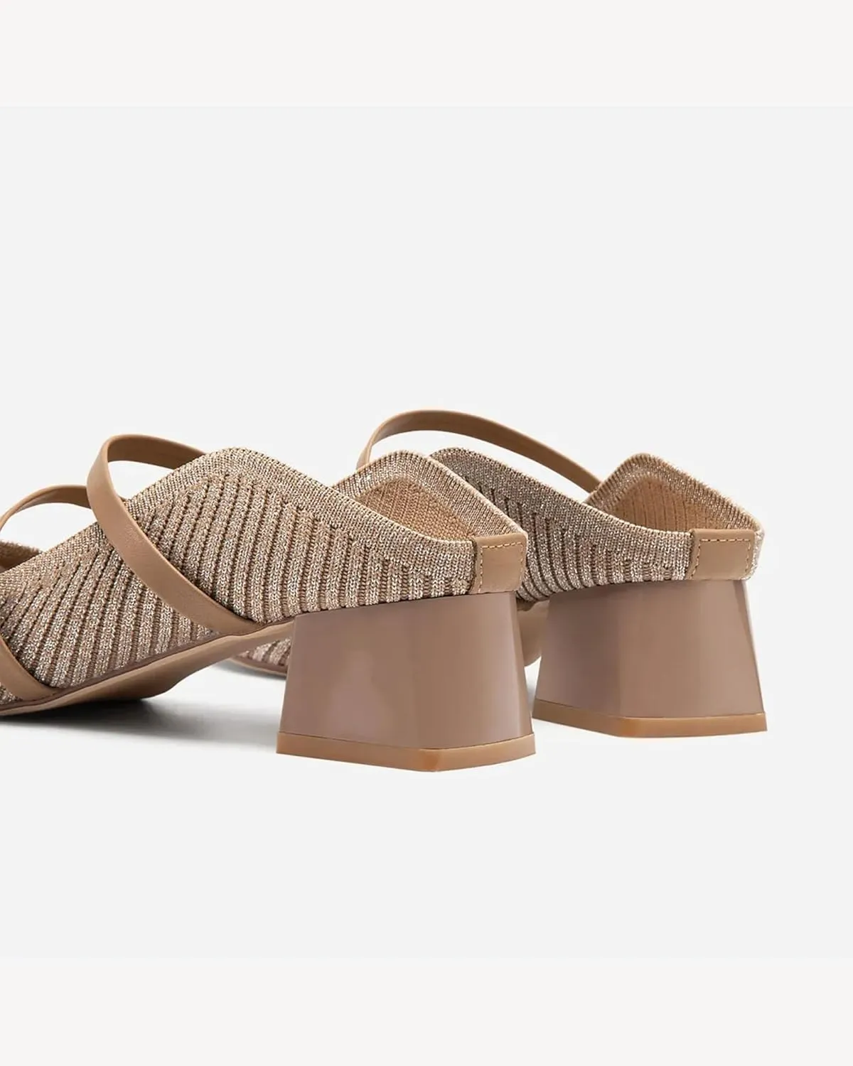 Commute Pointed Toe Solid Color Heeled Mules