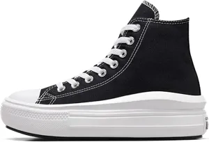 Converse Women's Medium Shaft Track Shoe, Black Natural Ivory White, 8.5