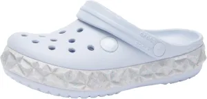 Crocs Unisex Kid's Crocband Clogs, Geo Glow Band Dreamscape, 11 US