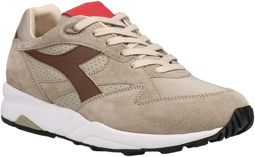 Diadora Mens Eclipse Italia Lace Up Sneakers Shoes Casual - Beige
