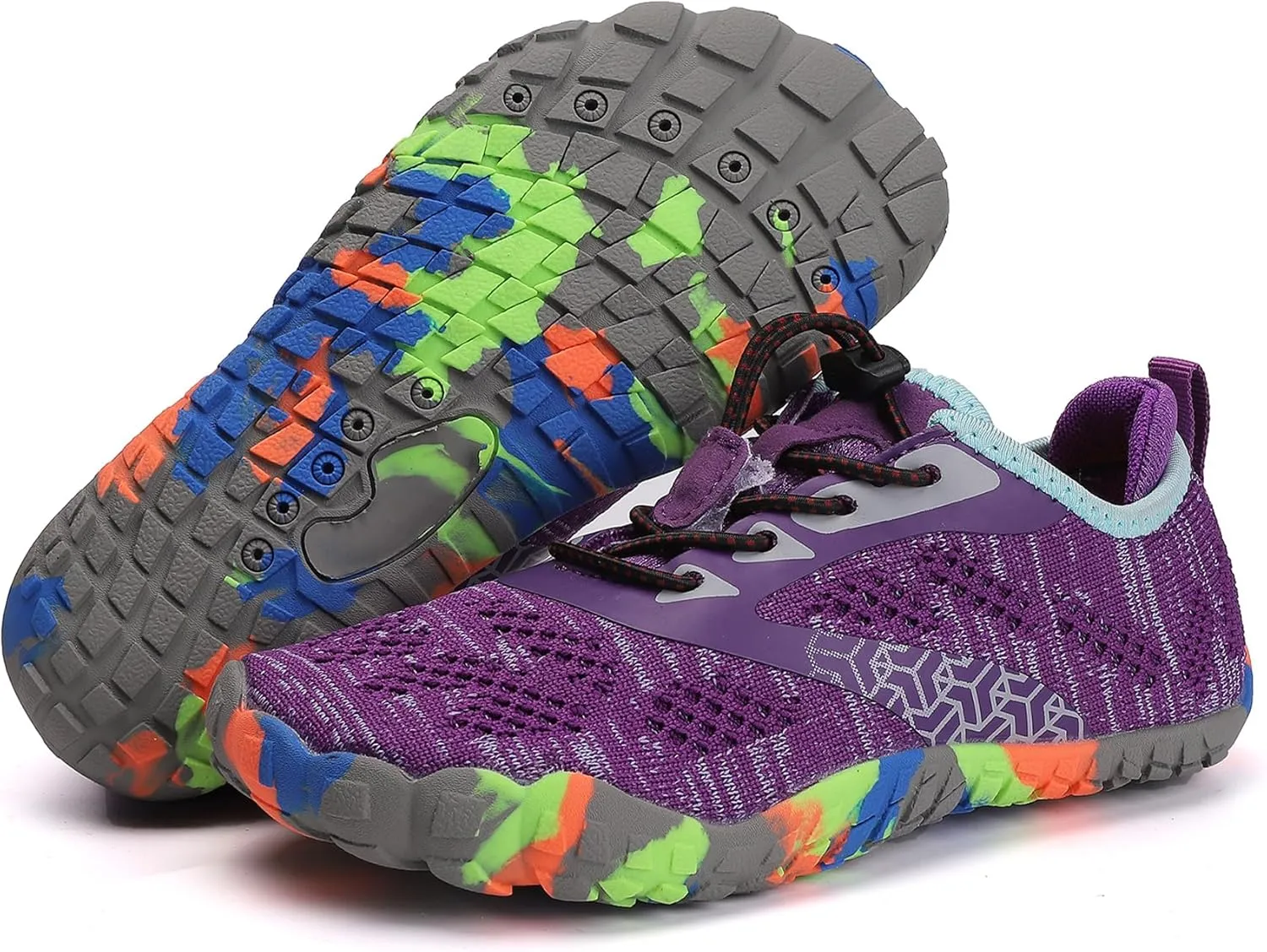 DimaiGlobal Kids Barefoot Shoes Boys Trail Running Shoes Girls Running Shoes Sneakers Athletic Tennis Shoes Toddler Little Kid Big Kid
