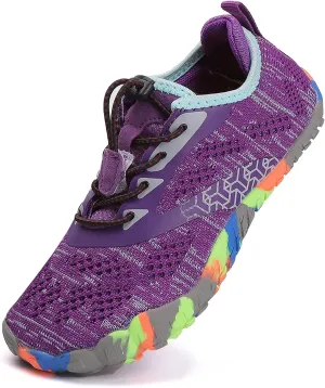 DimaiGlobal Kids Barefoot Shoes Boys Trail Running Shoes Girls Running Shoes Sneakers Athletic Tennis Shoes Toddler Little Kid Big Kid
