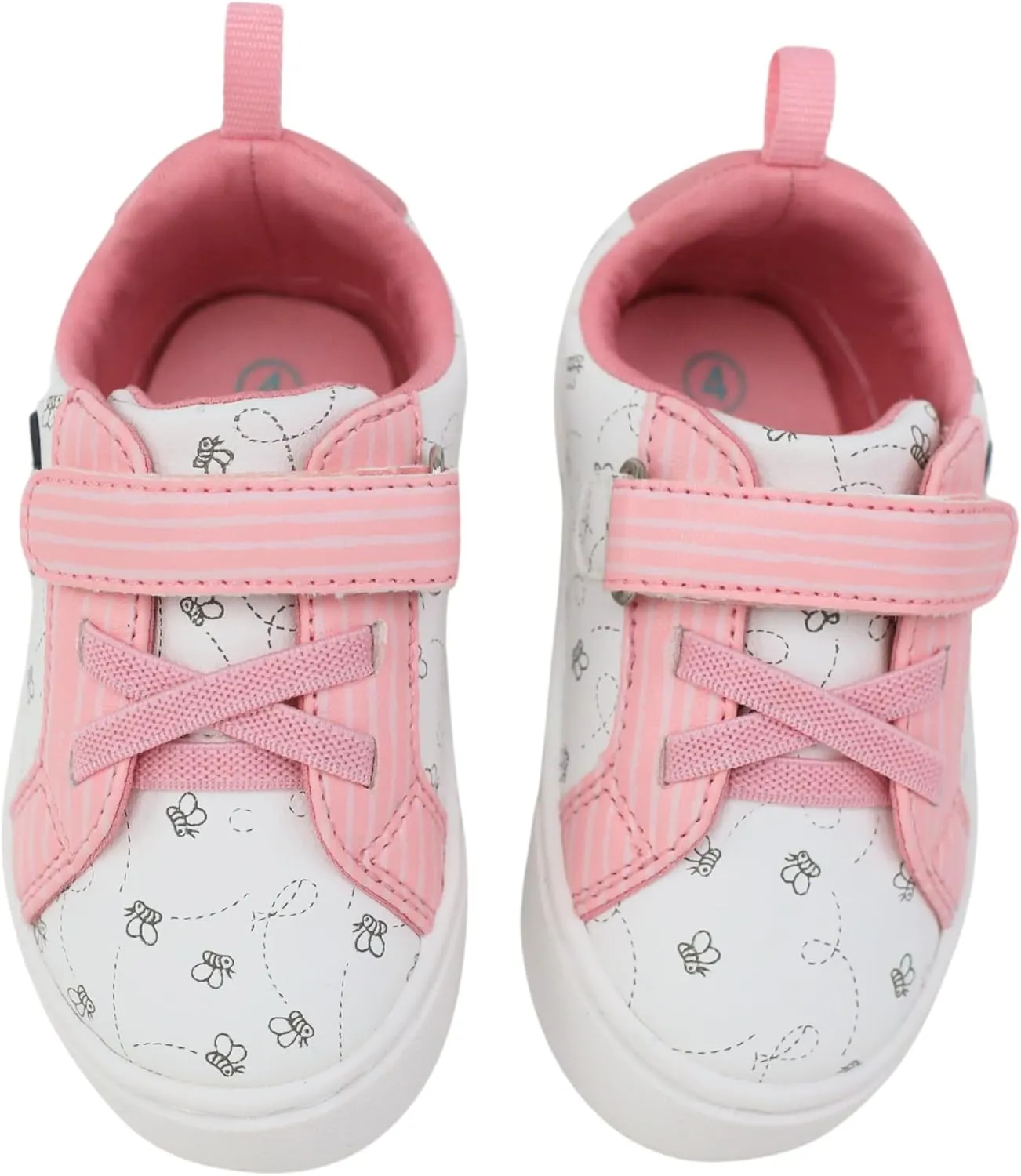 Disney Infant Winnie The Pooh Sneakers Girls Low Top Pull On