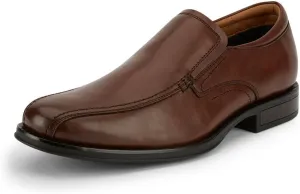 Dockers Mens Greer Dress Run Off Loafer Shoe, Brown, 8 M