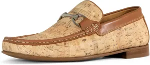 Donald Pliner Dannie Slip-On Leather Loafer - Stacked Heel – Classic Dress Loafers for Men, Memory Foam Insole, Men’s Driving Shoes, Leather Shoes for Men